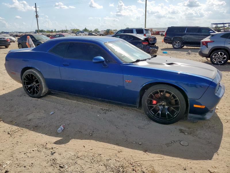 2B3CJ7DJ8BH504950 - 2011 DODGE CHALLENGER SRT-8 BLUE photo 4