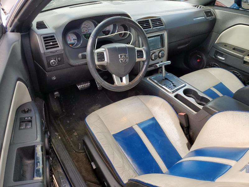 2B3CJ7DJ8BH504950 - 2011 DODGE CHALLENGER SRT-8 BLUE photo 8