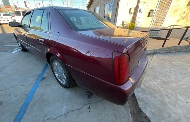 1G6KF57912U135771 - 2002 CADILLAC DEVILLE DTS BURGUNDY photo 3