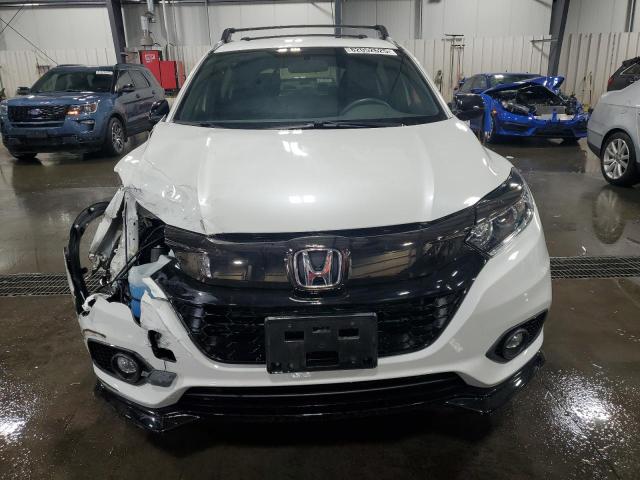 3CZRU6H18NM744679 - 2022 HONDA HR-V SPORT WHITE photo 5