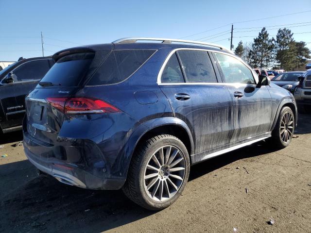 4JGFB4KB2MA522487 - 2021 MERCEDES-BENZ GLE 350 4MATIC BLUE photo 3