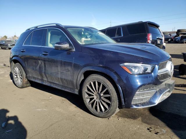 4JGFB4KB2MA522487 - 2021 MERCEDES-BENZ GLE 350 4MATIC BLUE photo 4