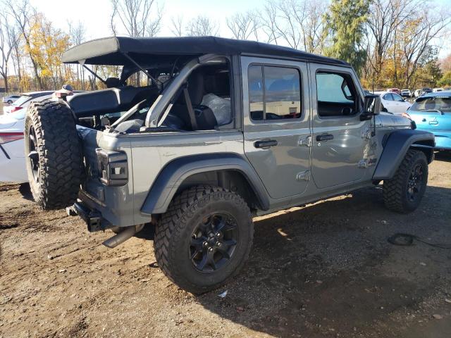 1C4HJXDG8LW242715 - 2020 JEEP WRANGLER U SPORT Gris photo 3
