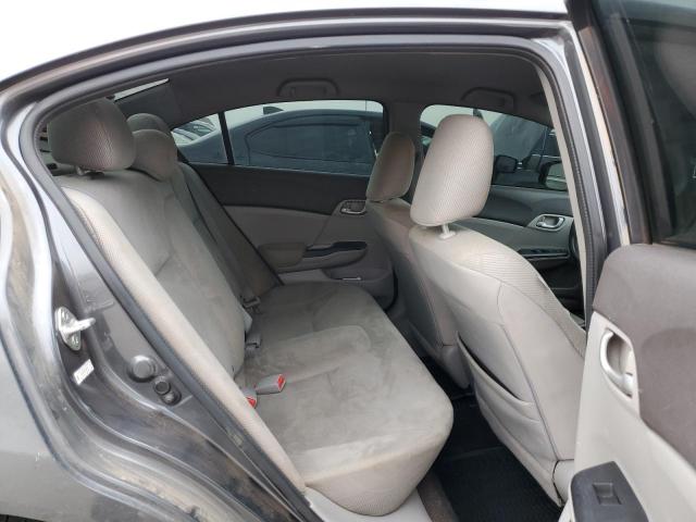 2HGFB2F57CH596616 - 2012 HONDA CIVIC LX GRAY photo 10