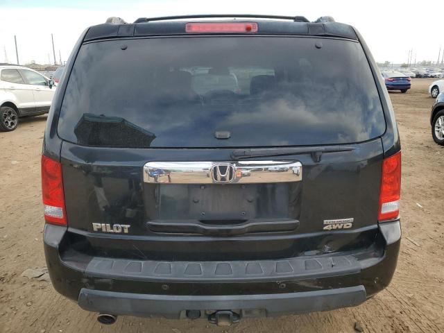 5FNYF4H9XBB006808 - 2011 HONDA PILOT TOURING BLACK photo 6