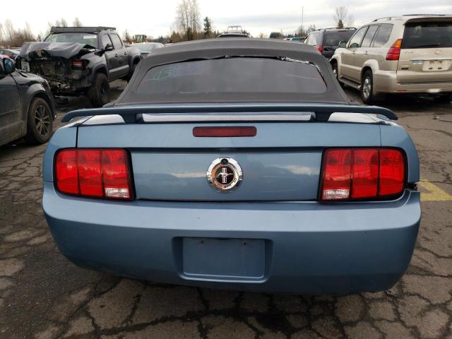 1ZVFT84N955231864 - 2005 FORD MUSTANG BLUE photo 6