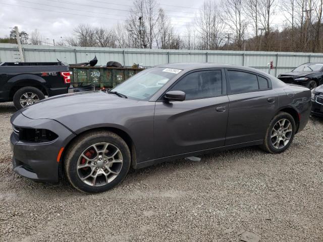 2C3CDXFGXFH806354 - 2015 DODGE CHARGER SE GRAY photo 1