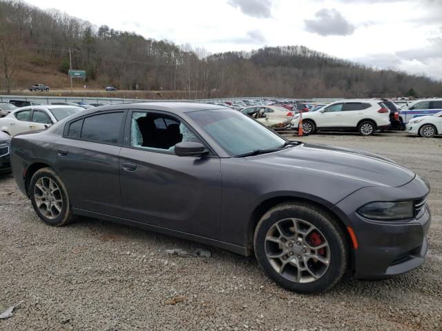 2C3CDXFGXFH806354 - 2015 DODGE CHARGER SE GRAY photo 4