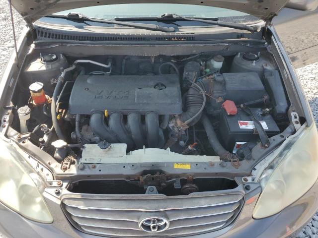 1NXBR32E83Z120551 - 2003 TOYOTA COROLLA CE GRAY photo 11