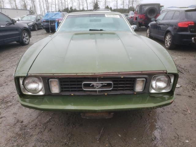 3F01F196534 - 1973 FORD MUSTANG GREEN photo 5