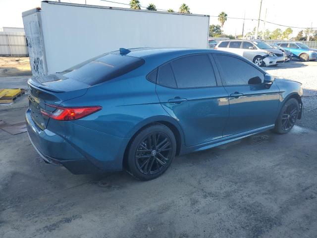4T1DAACK9SU608561 - 2025 TOYOTA CAMRY XSE BLUE photo 3