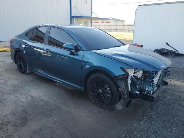 4T1DAACK9SU608561 - 2025 TOYOTA CAMRY XSE BLUE photo 4
