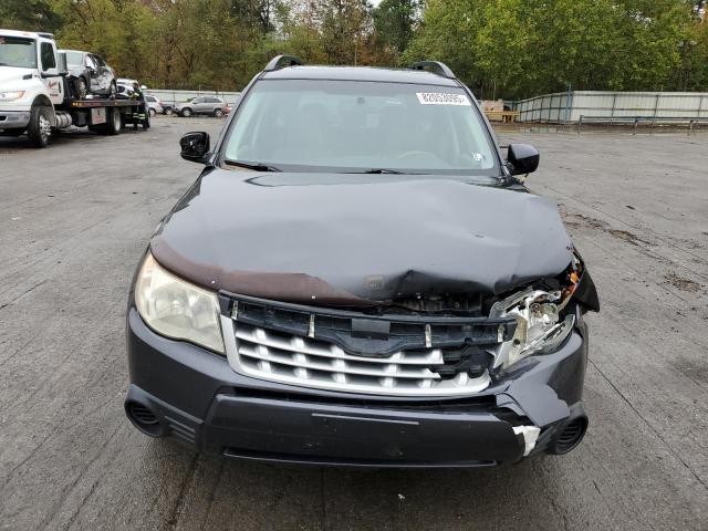 JF2SHADC1DH418460 - 2013 SUBARU FORESTER 2.5X PREMIUM GRAY photo 5