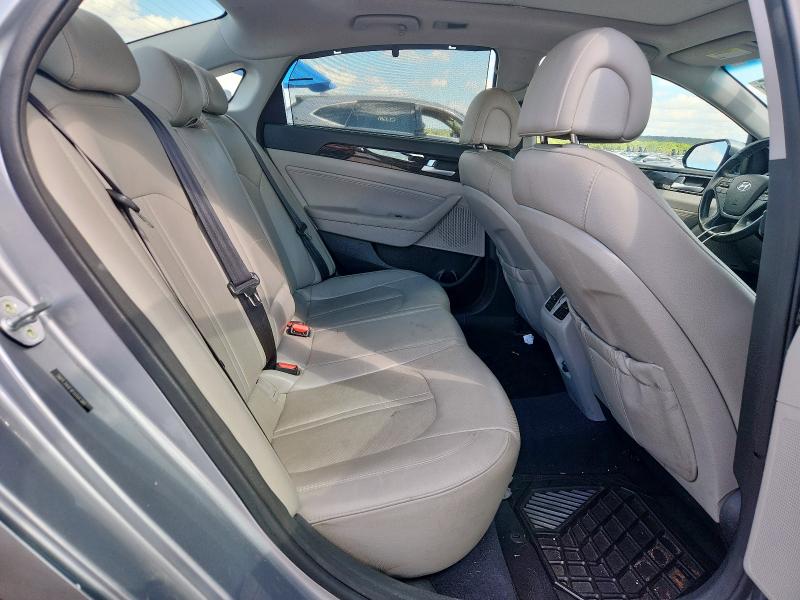 5NPE34AF4FH201385 - 2015 HYUNDAI SONATA SPORT GRAY photo 10