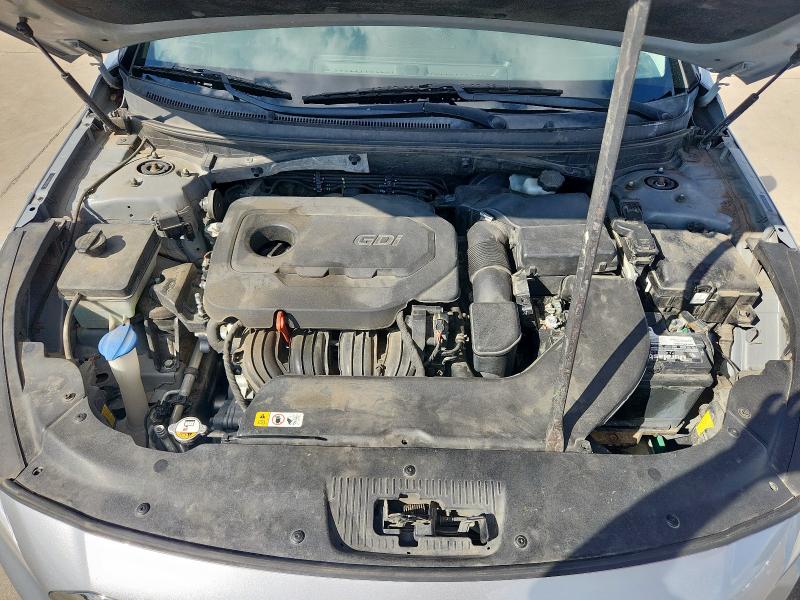 5NPE34AF4FH201385 - 2015 HYUNDAI SONATA SPORT GRAY photo 11