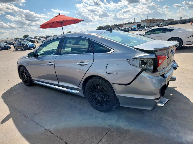 5NPE34AF4FH201385 - 2015 HYUNDAI SONATA SPORT GRAY photo 2