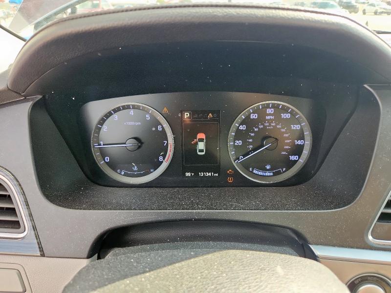 5NPE34AF4FH201385 - 2015 HYUNDAI SONATA SPORT GRAY photo 9