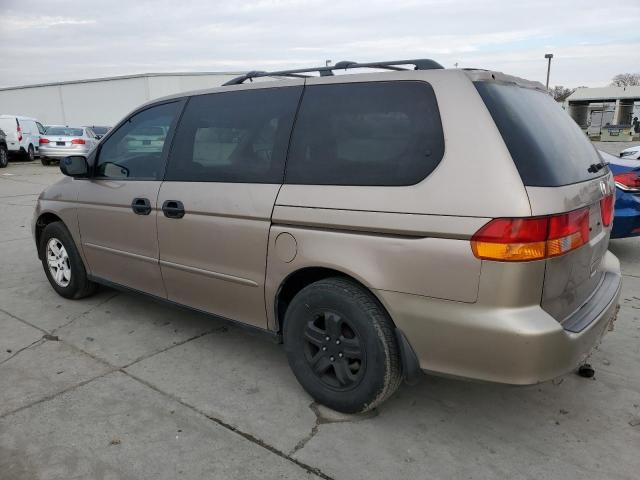 5FNRL18514B108025 - 2004 HONDA ODYSSEY LX GOLD photo 2