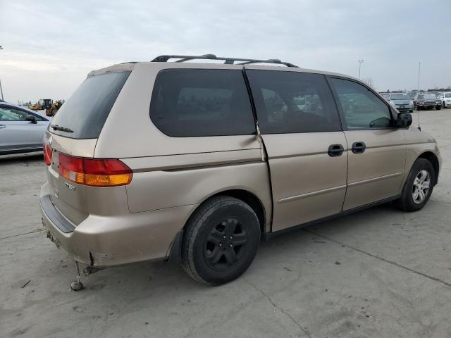 5FNRL18514B108025 - 2004 HONDA ODYSSEY LX GOLD photo 3