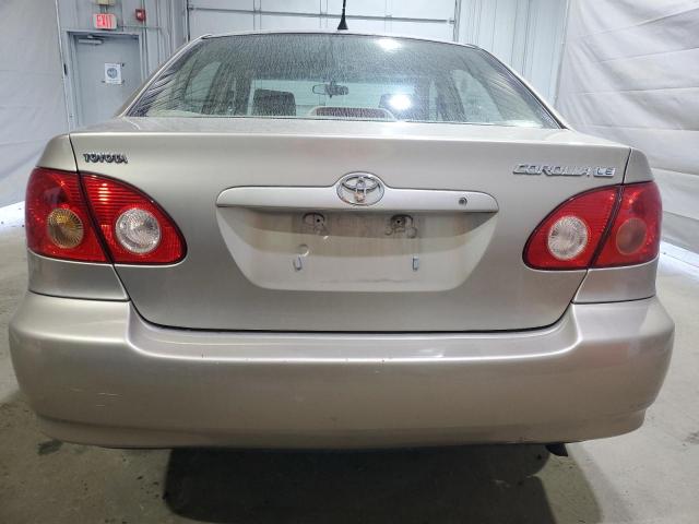 1NXBR32E08Z011203 - 2008 TOYOTA COROLLA CE TAN photo 6