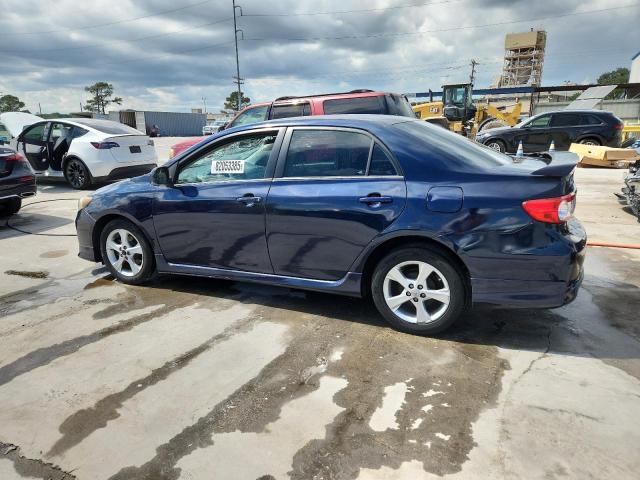 5YFBU4EE6DP123354 - 2013 TOYOTA COROLLA BASE BLUE photo 2