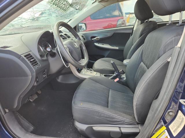 5YFBU4EE6DP123354 - 2013 TOYOTA COROLLA BASE BLUE photo 7