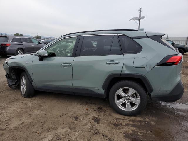 JTMRWRFVXMD126149 - 2021 TOYOTA RAV4 XLE GRAY photo 2