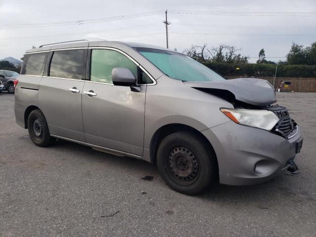 JN8AE2KP8C9035272 - 2012 NISSAN QUEST S SILVER photo 4