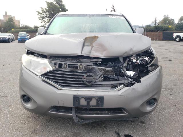 JN8AE2KP8C9035272 - 2012 NISSAN QUEST S SILVER photo 5