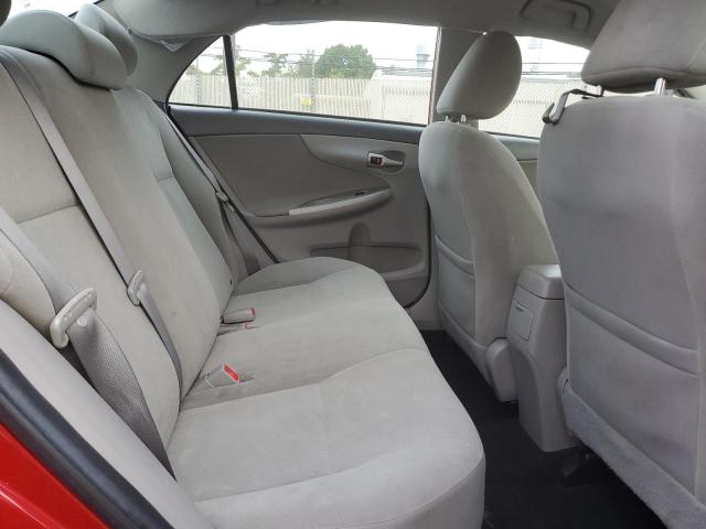 2T1BU4EE2AC520426 - 2010 TOYOTA COROLLA BASE RED photo 10