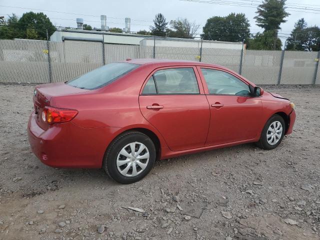 2T1BU4EE2AC520426 - 2010 TOYOTA COROLLA BASE RED photo 3