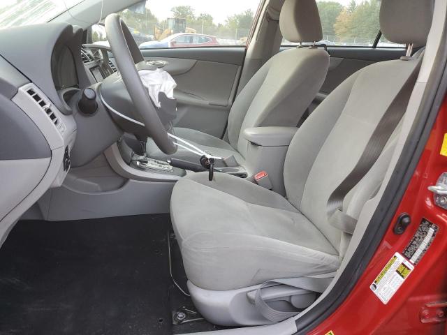 2T1BU4EE2AC520426 - 2010 TOYOTA COROLLA BASE RED photo 7