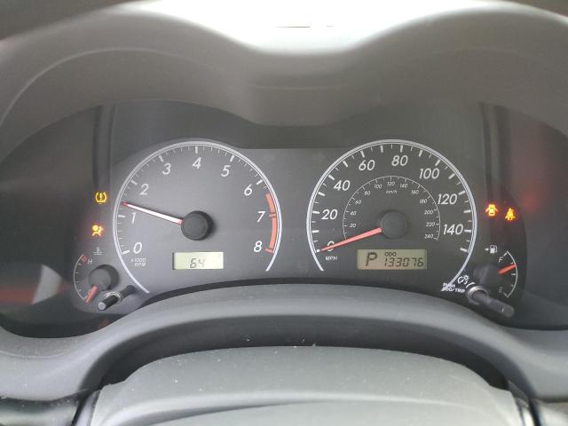 2T1BU4EE2AC520426 - 2010 TOYOTA COROLLA BASE RED photo 9