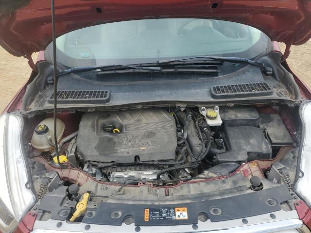 1FMCU0HD1JUB96867 - 2018 FORD ESCAPE SEL წითელი ფოტო 12