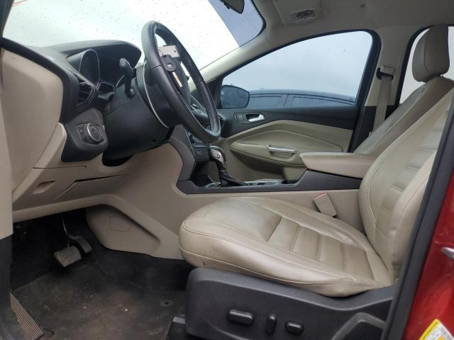 1FMCU0HD1JUB96867 - 2018 FORD ESCAPE SEL წითელი ფოტო 7