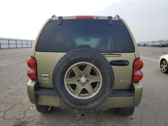 1J4GL38K42W332336 - 2002 JEEP LIBERTY RENEGADE 绿色 照片 6