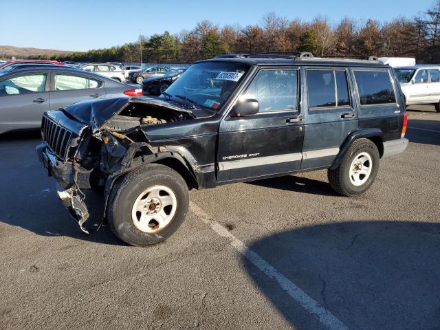 1J4FF48S31L589545 - 2001 JEEP OTHER SPORT BLACK photo 1