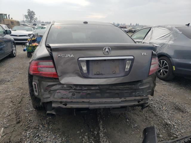 19UUA66278A036592 - 2008 ACURA TL GRAY photo 6