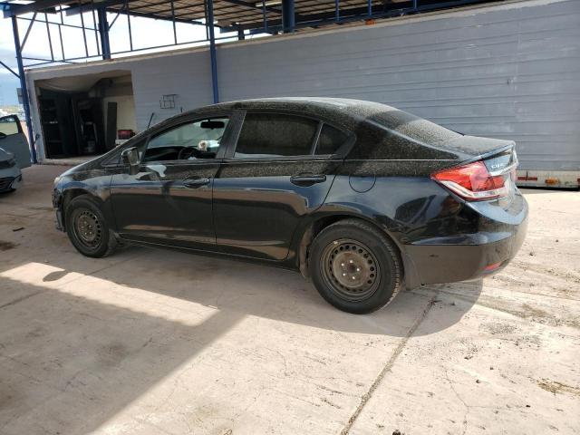 2HGFB2F51EH558897 - 2014 HONDA CIVIC LX BLACK photo 2
