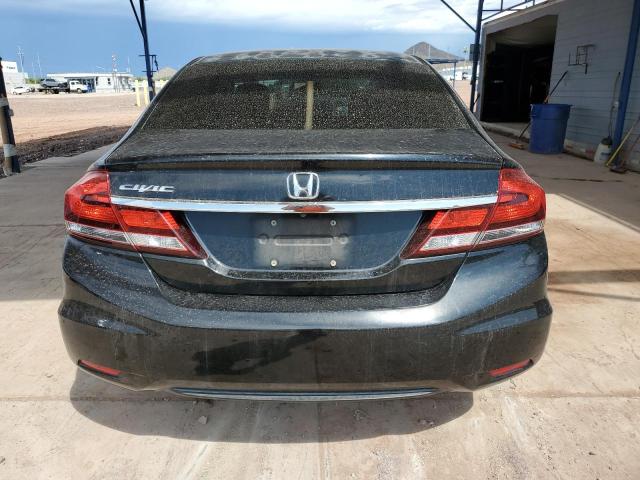 2HGFB2F51EH558897 - 2014 HONDA CIVIC LX BLACK photo 6