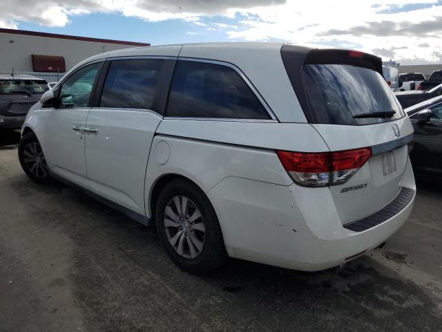 5FNRL5H45FB050454 - 2015 HONDA ODYSSEY EX WHITE photo 2