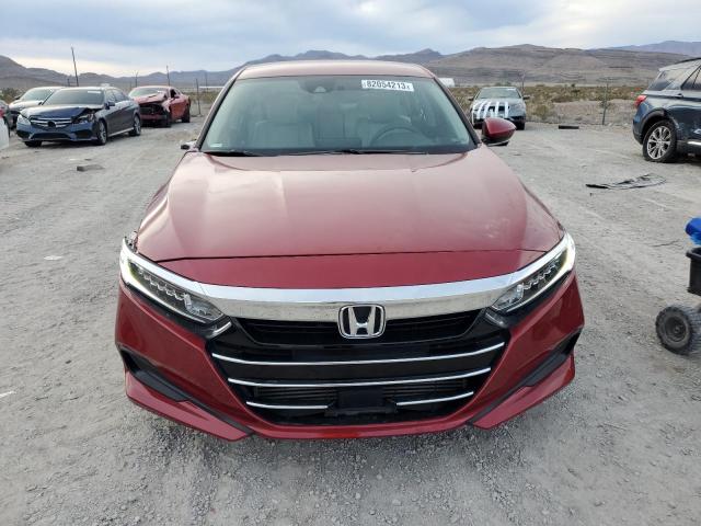 1HGCV1F18MA025461 - 2021 HONDA ACCORD LX RED photo 5