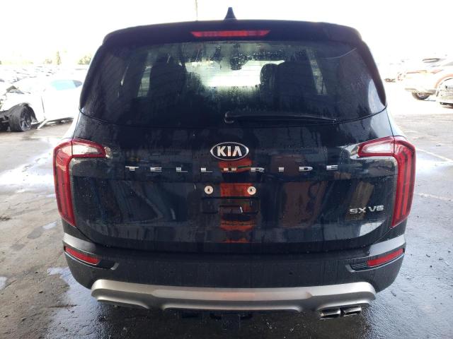 5XYP54HC0LG011116 - 2020 KIA TELLURIDE SX BLACK photo 6