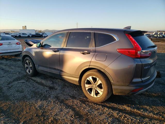 2HKRW5H31JH423871 - 2018 HONDA CR-V LX GRAY photo 2