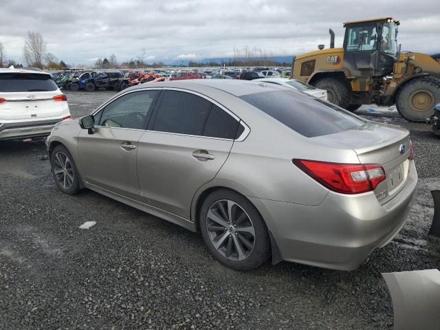 4S3BNAL69F3027558 - 2015 SUBARU LEGACY 2.5I LIMITED BEIGE photo 2