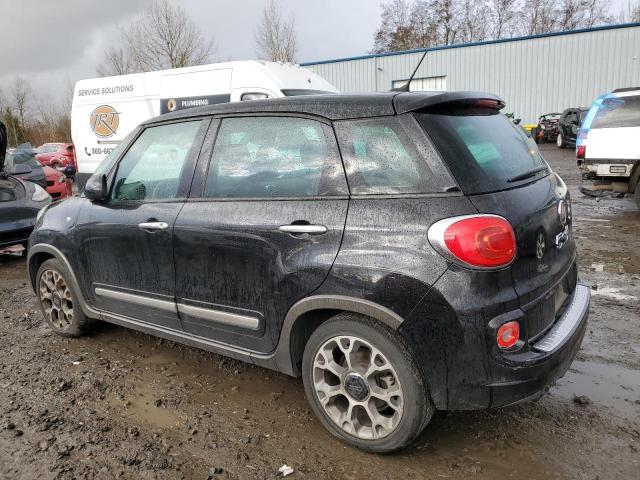 ZFBCFADH9EZ008296 - 2014 FIAT 500L TREKKING BLACK photo 2