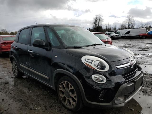 ZFBCFADH9EZ008296 - 2014 FIAT 500L TREKKING BLACK photo 4