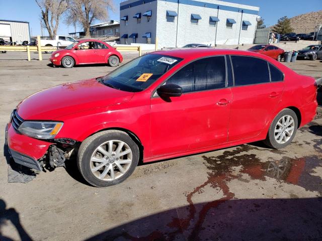 3VWD17AJ1FM335205 - 2015 VOLKSWAGEN JETTA SE RED photo 1