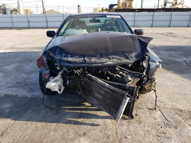 3FAHP07Z38R129841 - 2008 FORD FUSION SE BLUE photo 5