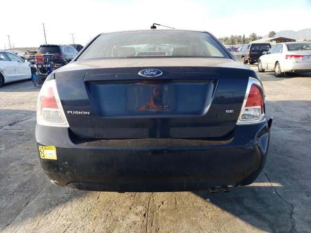 3FAHP07Z38R129841 - 2008 FORD FUSION SE BLUE photo 6